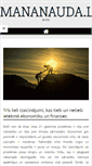 Mobile Screenshot of mananauda.lv